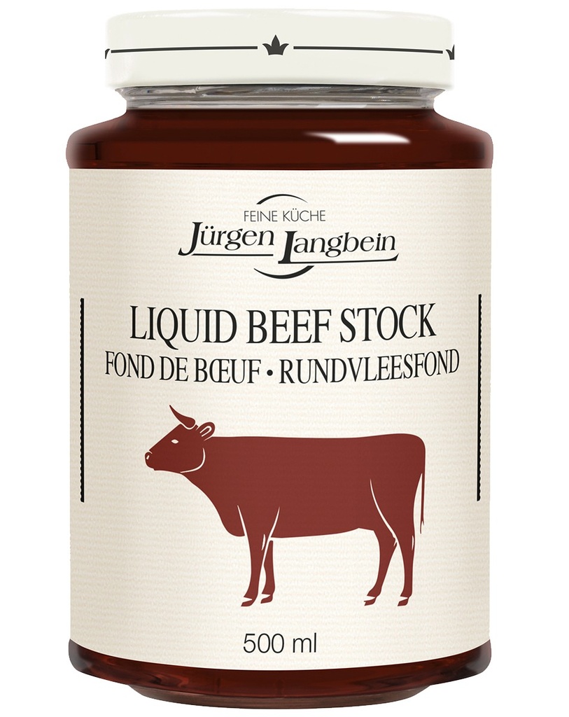 Jurgen Langbein Liquid Stock - Beef X 6 X 500g