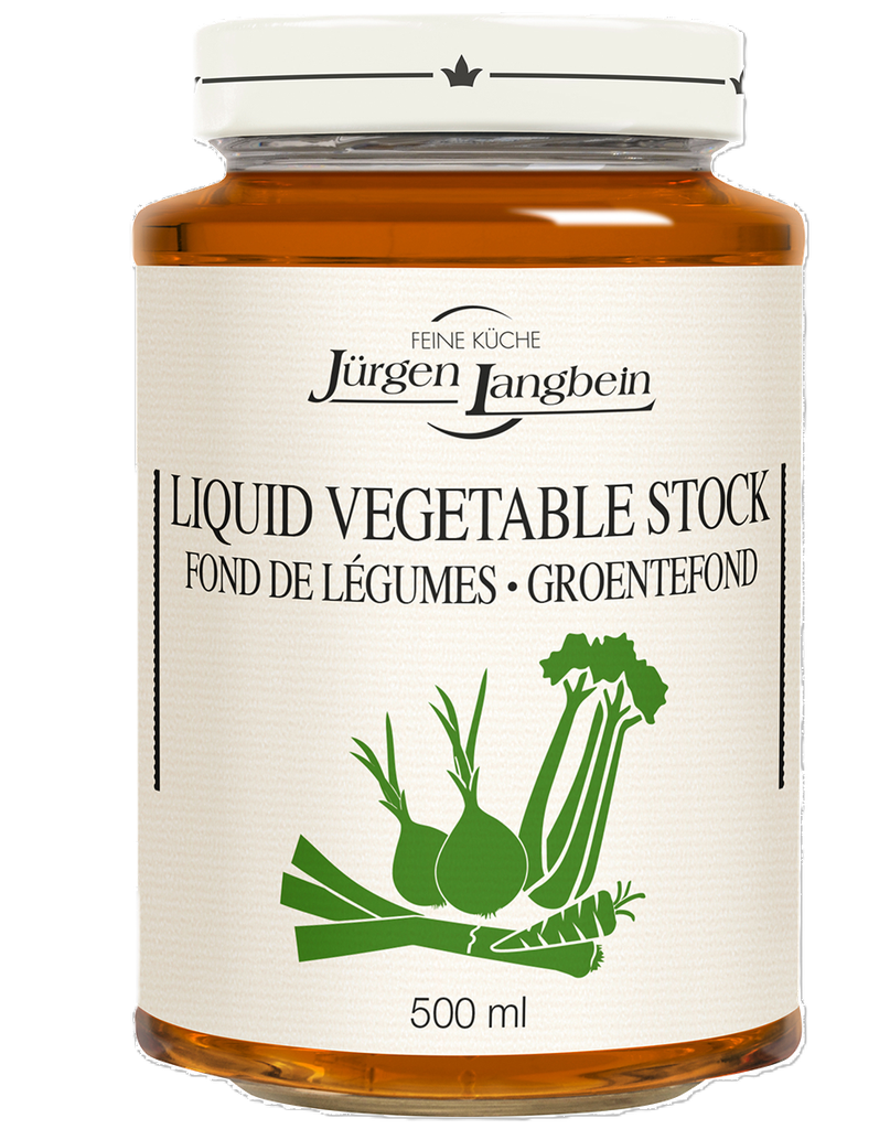 Jurgen Langbein Liquid Stock - Vegetable X 6 X 500g