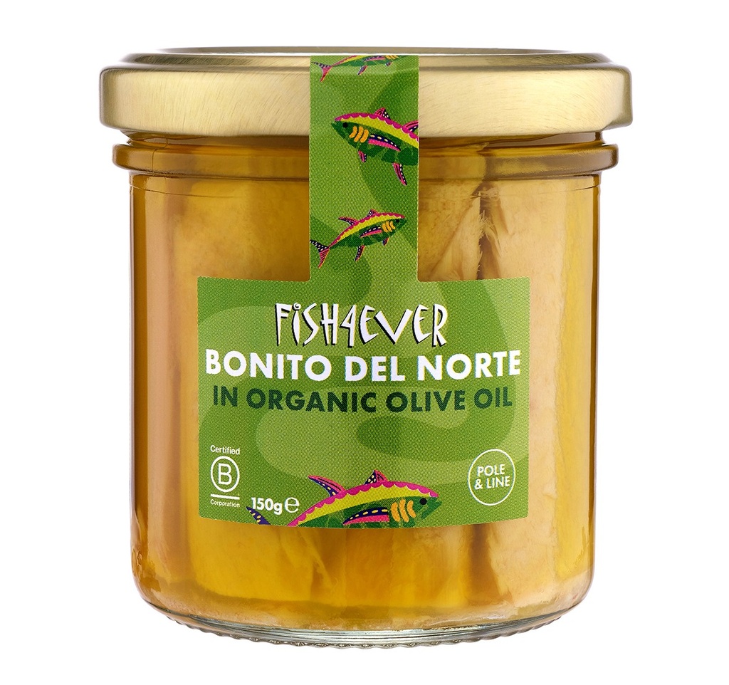 Fish 4 Ever Tuna - Bonito del Norte Steaks in Organic Olive Oil 150g