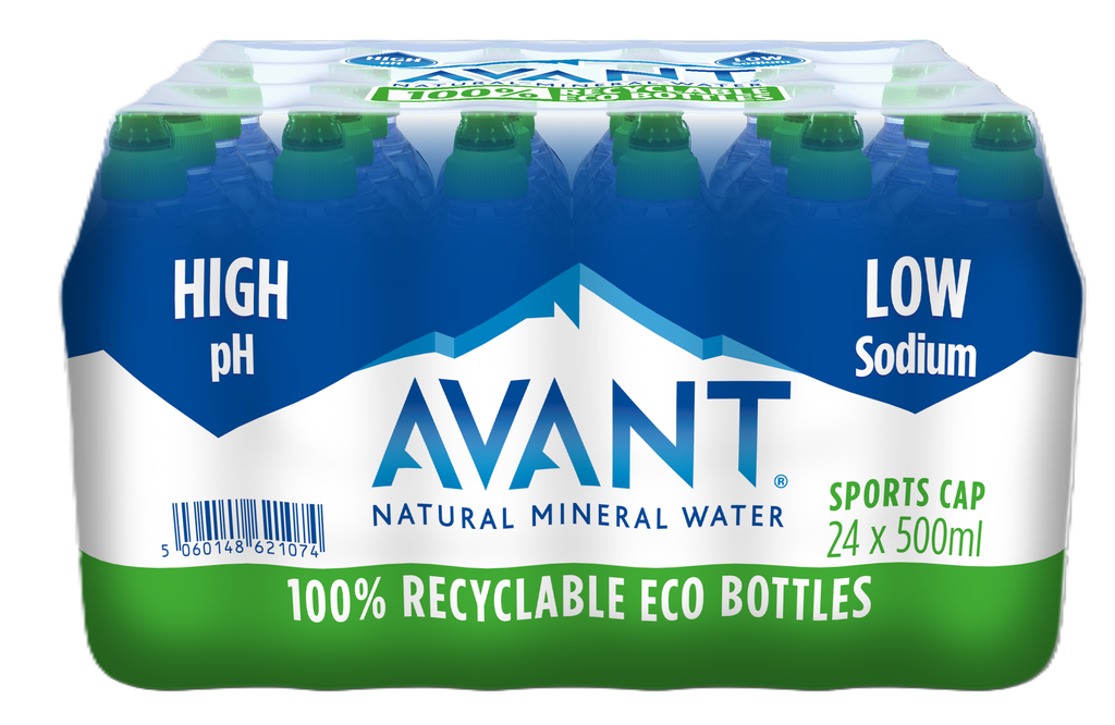 Avant Natural Mineral Bottled Water - MEDIUM X 24 X 500ml