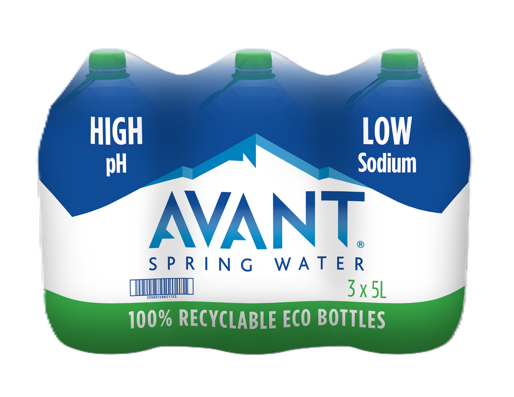 Avant Natural Mineral Bottled Water - XL X 3 X 5L