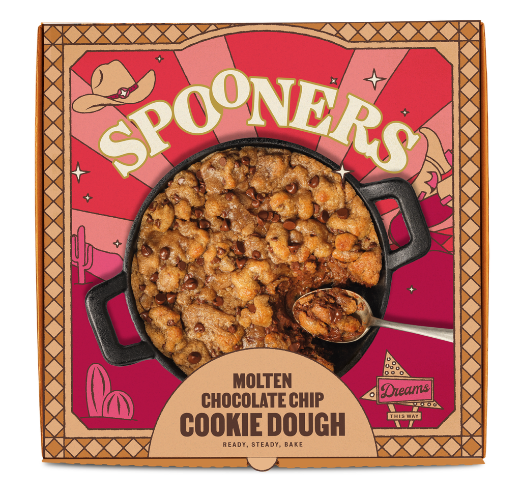 Spooners Cookie Dough - Molten Chocolate Chip 250g