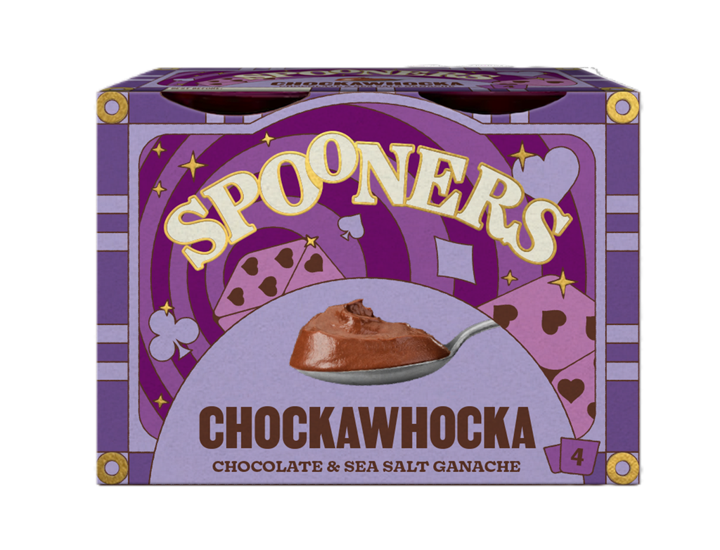 Spooners Ganache - MPK Chockawhocka Chocolate and Sea Salt (4x45g)