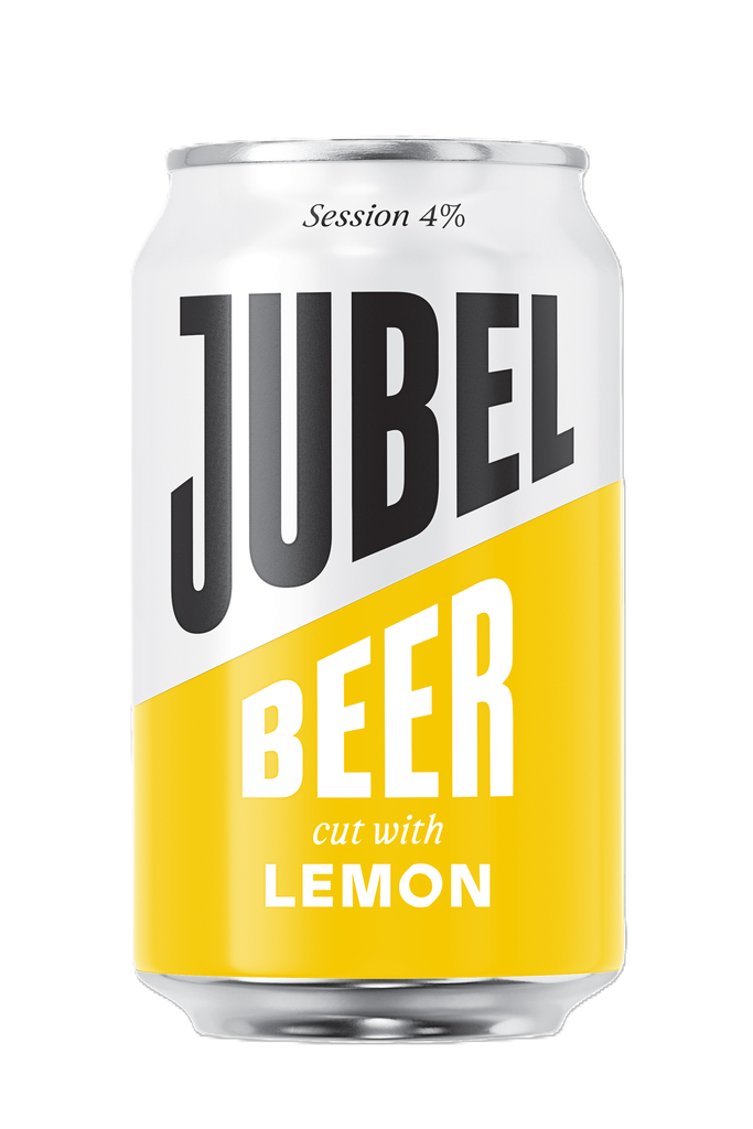 Jubel Beer  - CAN Cut with Lemon Session Lager 4% ABV X 12 X 330ml