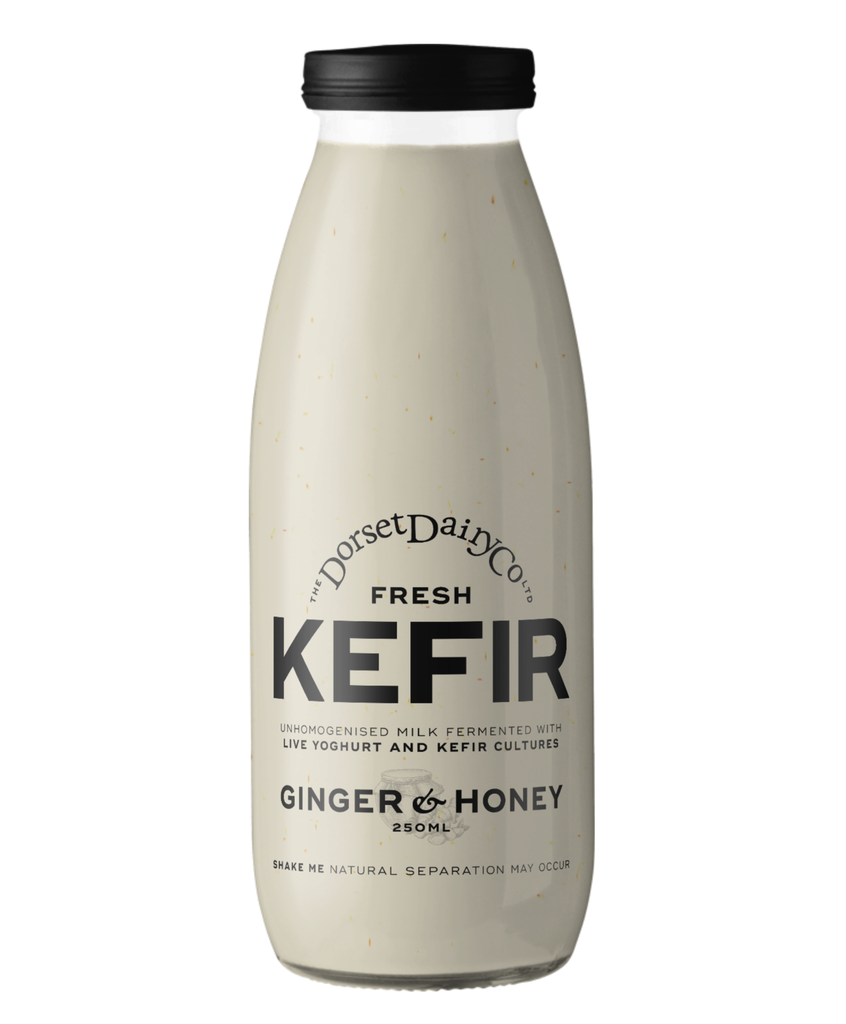 [20% OFF] [CLEARANCE] (BBD 11/08)  The Dorset Dairy Co Fresh Kefir - SMALL Ginger and Honey 250ml
