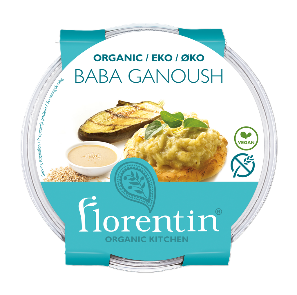 Florentin Organic Dip - Baba Ganoush 170g