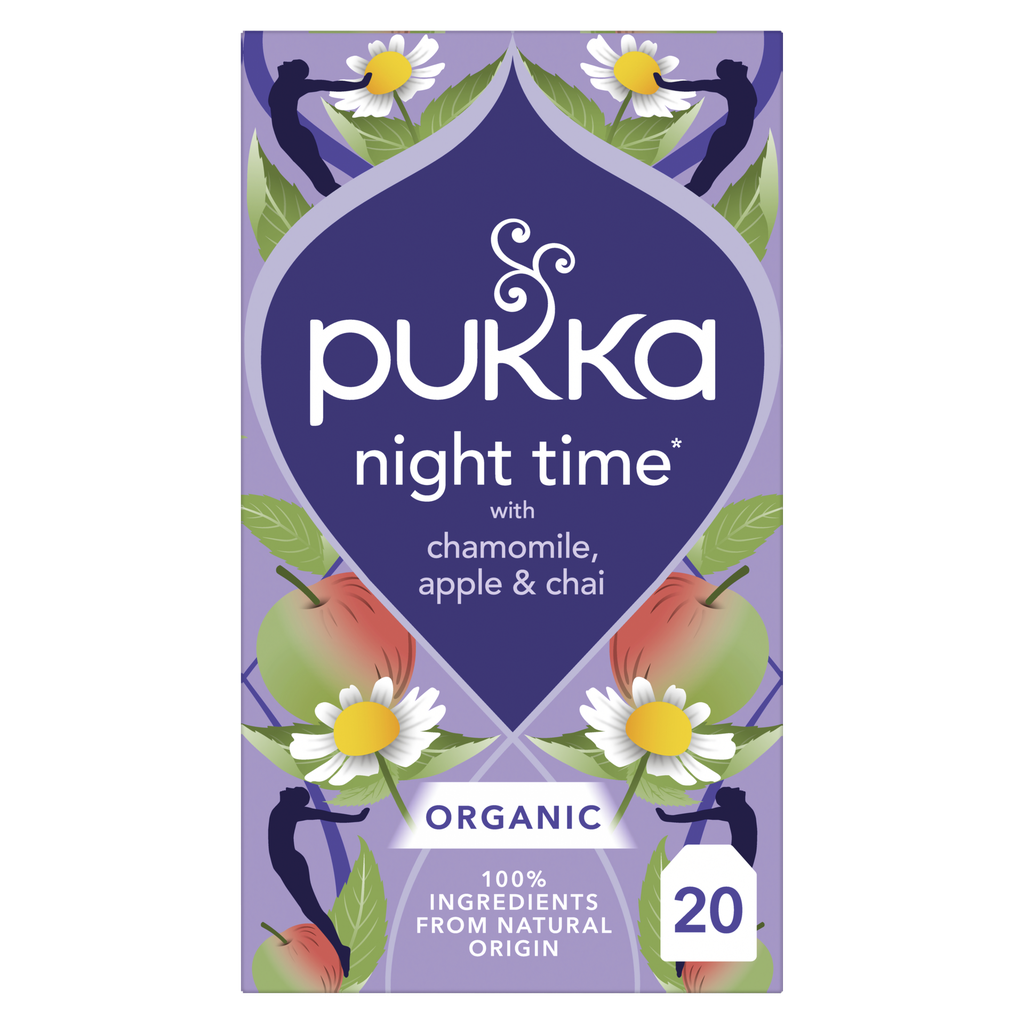 Pukka Organic Teas - Night Time Apple Chai X 4 X 20 pcs
