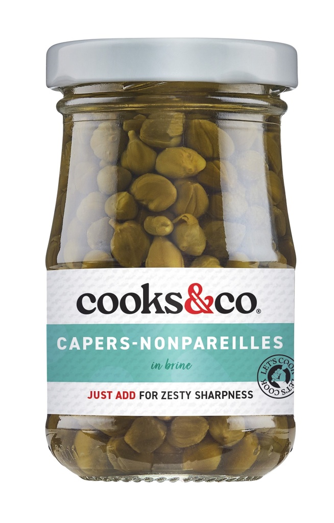 Cooks and Co Veg Jar - Capers Non Pareilles in Brine X 6 X 90g