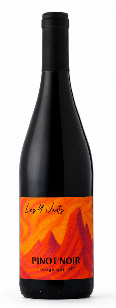 Les 4 Vents Red Wine - Pinot Noir Languedoc 2025 13% ABV FRANCE X 6 X 750ml