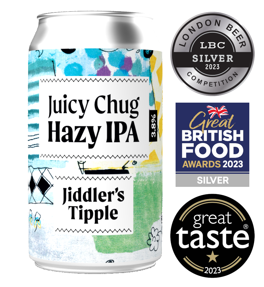 [15% OFF] Jiddlers Tipple Beer - Juicy Chug Hazy IPA 3.8% X 12 X 300ml