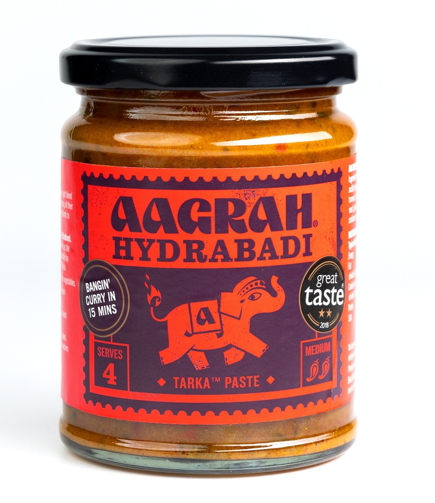 Aagrah Cooking Sauce - Hydrabadi Tarka X 6 X 270g