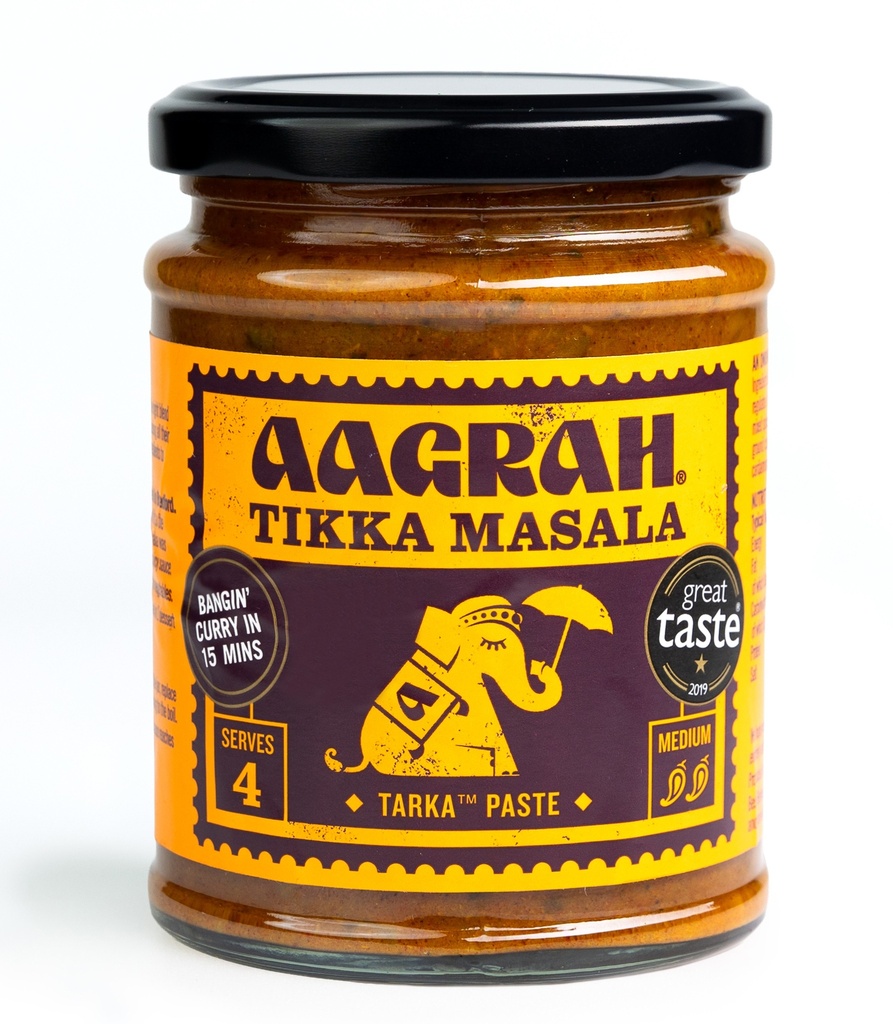 Aagrah Cooking Sauce - Tikka Masala Tarka X 6 X 270g