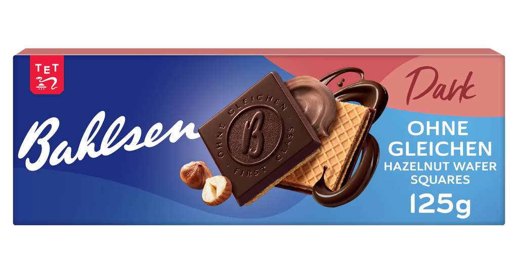 Bahlsen Wafer Biscuit - Dark Chocolate X 12 X 125g