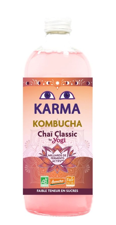 Karma Kombucha - Classic Chai by Yogi X 6 X 1L