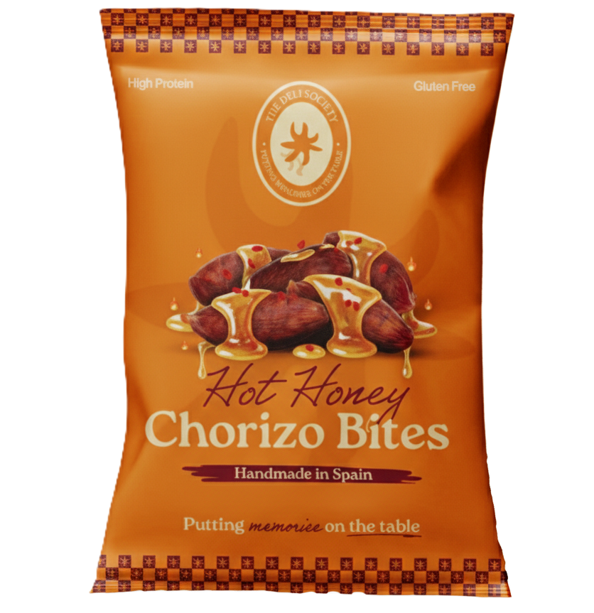 [15% OFF] The Deli Society Meat Snacks - Chorizo Bites with Hot Honey 50g