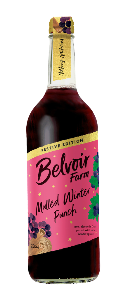 Belvoir Farm Mocktail - Festive Edition Mulled Winter Punch X 6 X 750ml
