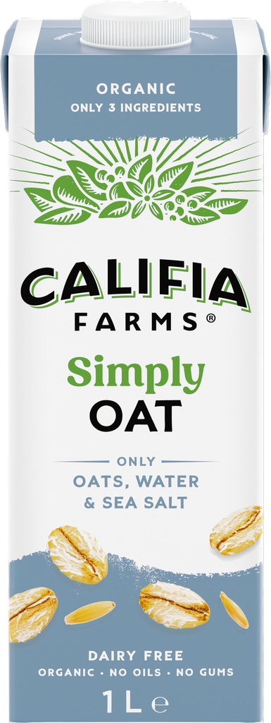 Califia Farms Organic Almond Milk - Simply Almond X 8 X 1L