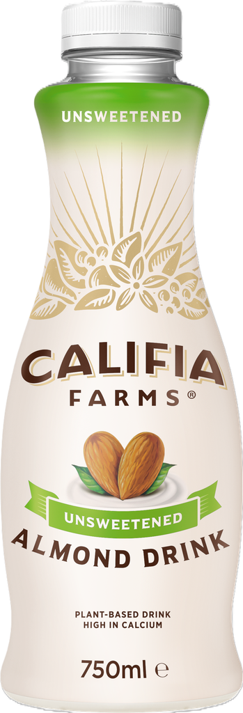 Califia Farms Almond Milk - Unsweetened Barista X 6 X 750ml
