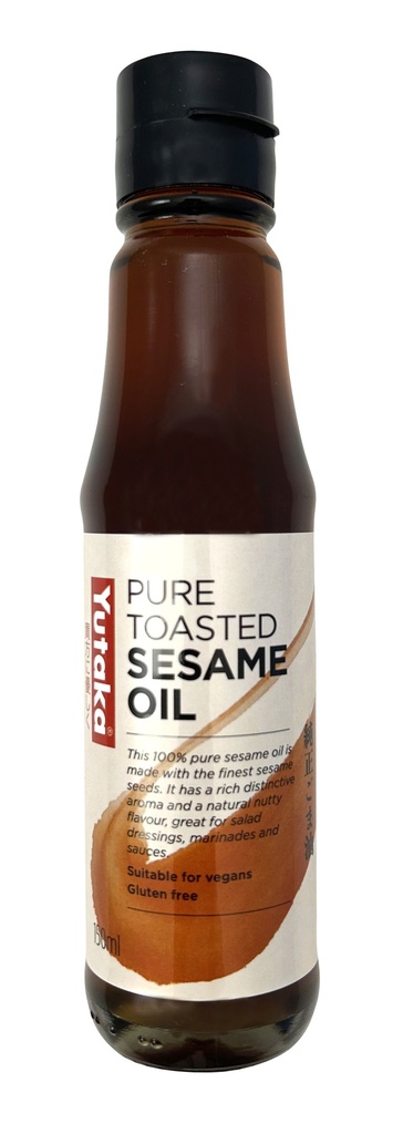 Yutaka Sesame Oil - Pure Toasted X 6 X 150ml