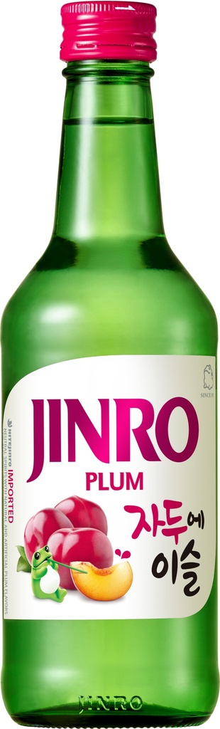 Jinro Chamisul Soju - Plum 13% ABV X 20 X 350ml