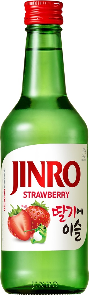 Jinro Chamisul Soju - Strawberry 13% ABV X 20 X 350ml