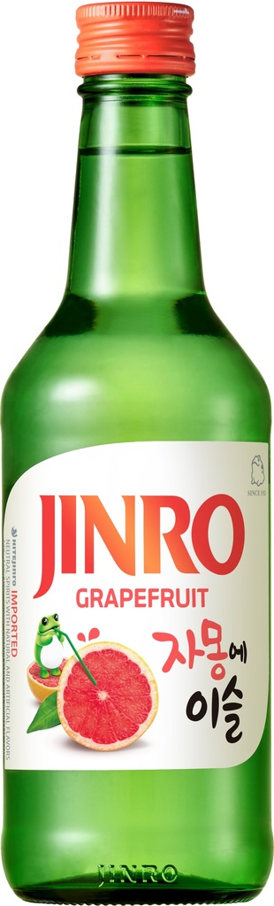 Jinro Chamisul Soju - Grapefruit 13% ABV X 20 X 350ml
