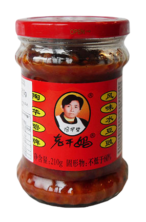 Lao Gan Ma Chilli Oil - With Fermented Soy Bean X 24 X 210g