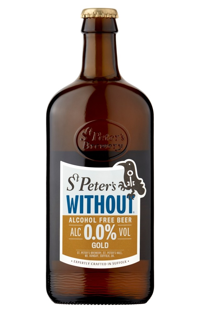 [10% OFF] St Peters Alcohol Free Beer - Gold X 8 X 500ml