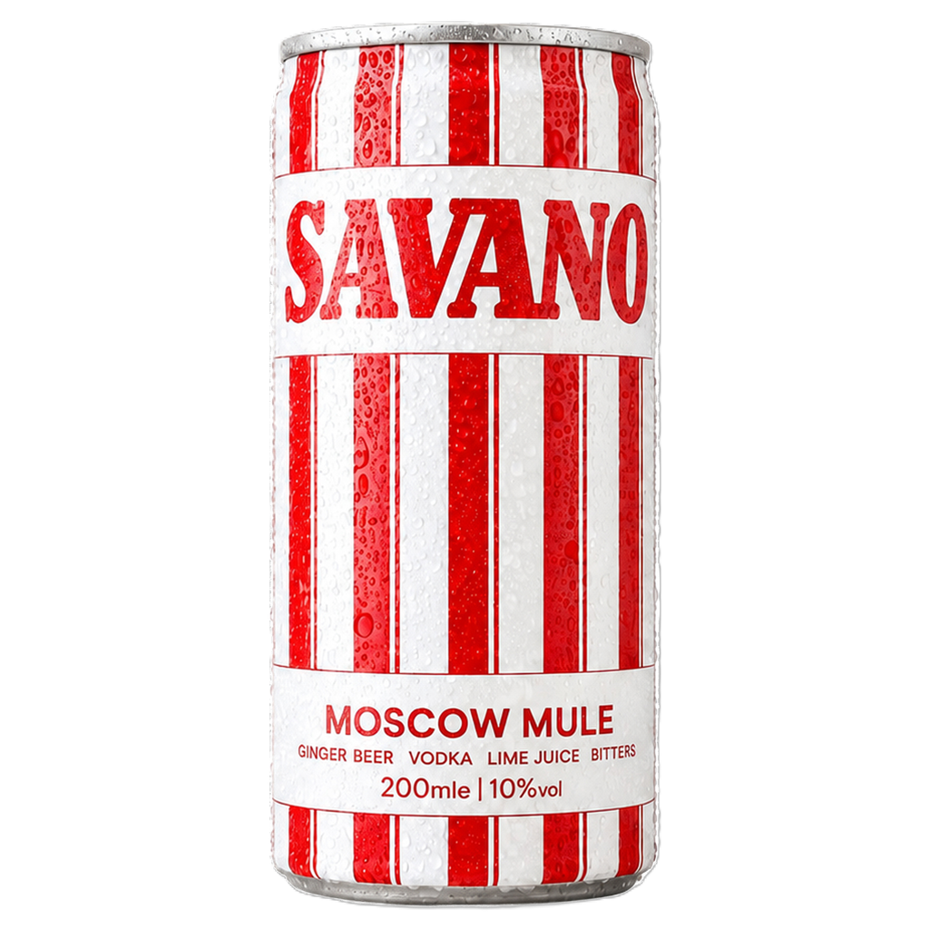 Savano Cocktails - CAN Moscow Mule X 12 X 200ml