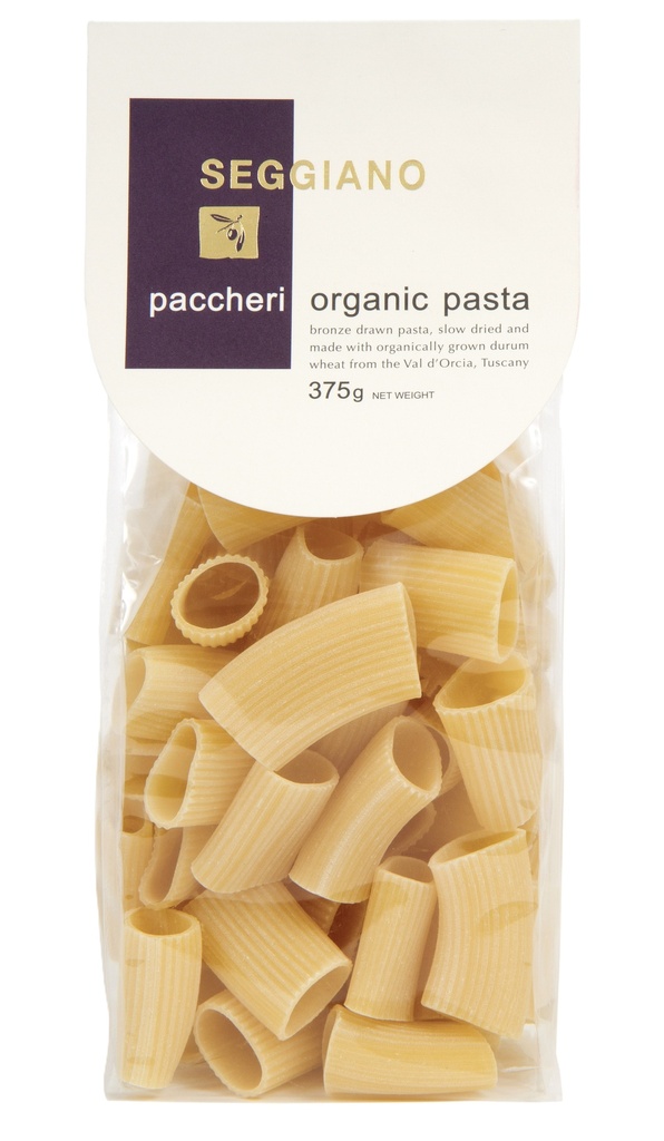 Seggiano Organic Pasta - Paccheri X 12 X 375g