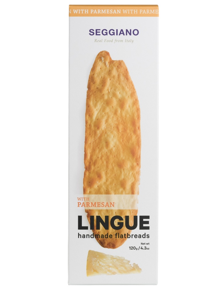 Seggiano Lingue Flatbreads - Parmesan X 12 X 120g