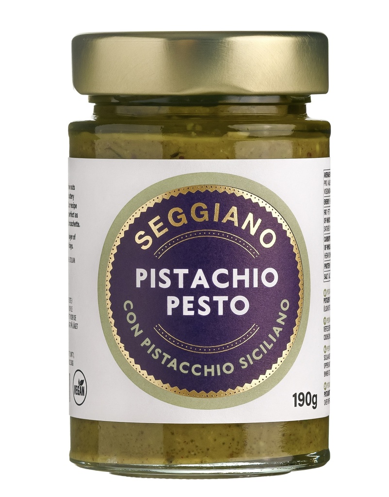 Seggiano Vegan Pesto - Pistachio X 6 X 190g