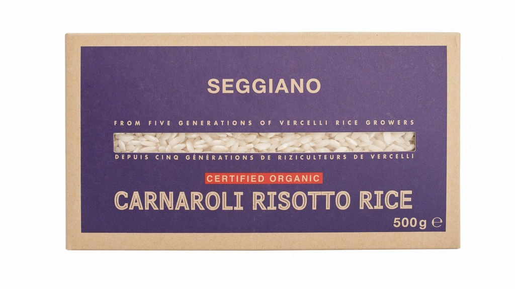 Seggiano Organic Rice - Carnaroli Risotto X 6 X 500g