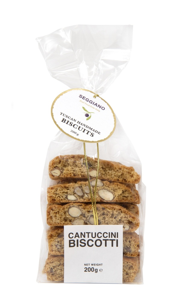 Seggiano Italian Almond Biscuits - Cantuccini X 8 X 200g