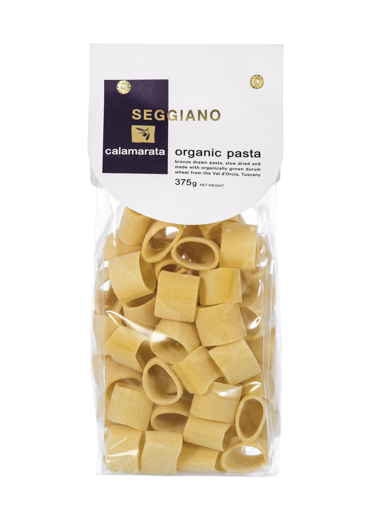 Seggiano Organic Pasta - Calamarata X 12 X 375g