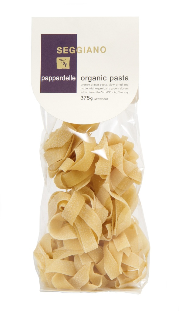 Seggiano Organic Pasta - Pappardelle X 12 X 375g