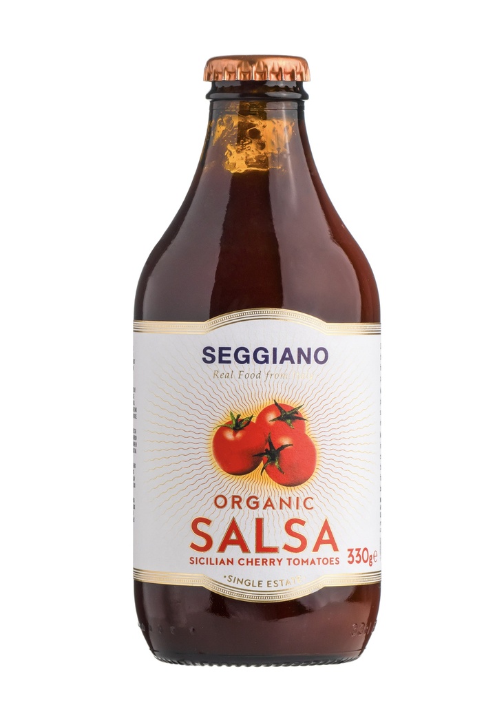 Seggiano Organic Salsa - Sicilian Cherry Tomato X 12 X 330g