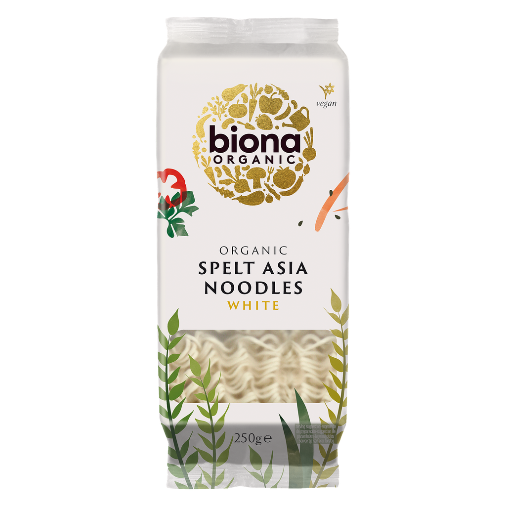 Biona Organic Spelt Noodles - White X 8 X 250g