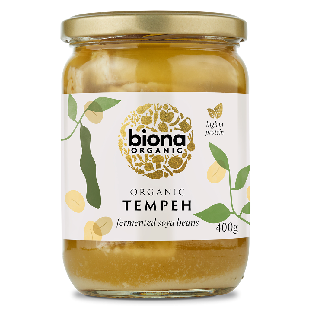 Biona Organic Tempeh - Fermented Soya Beans X 6 X 400g