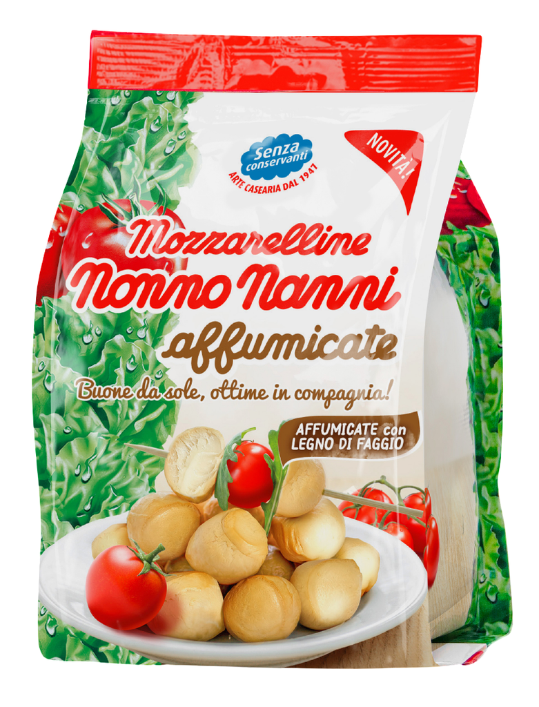 Nonno Nanni Italian Cheese - Smoked Mozzarella Balls 150g