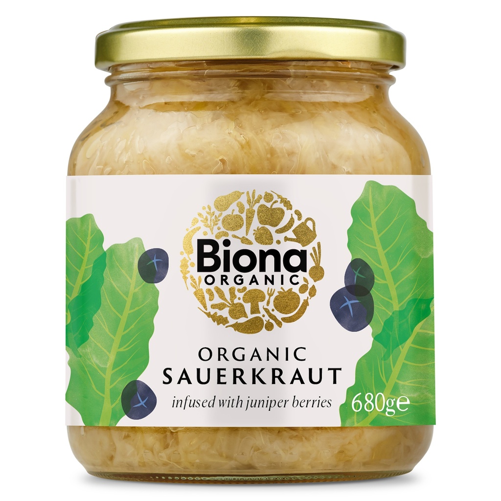 Biona Organic Veg Jars - Sauerkraut X 6 X 680g