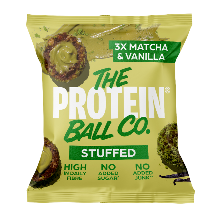The Protein Ball Co Stuffed Ball - Matcha and Vanilla X 10 X 36g