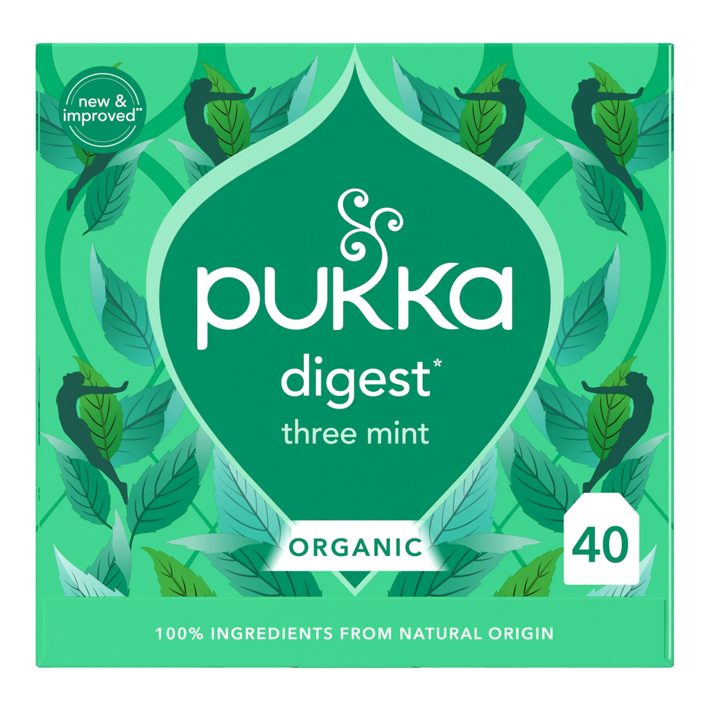 Pukka Organic Teas - Digest Three Mint X 3 X 40pcs