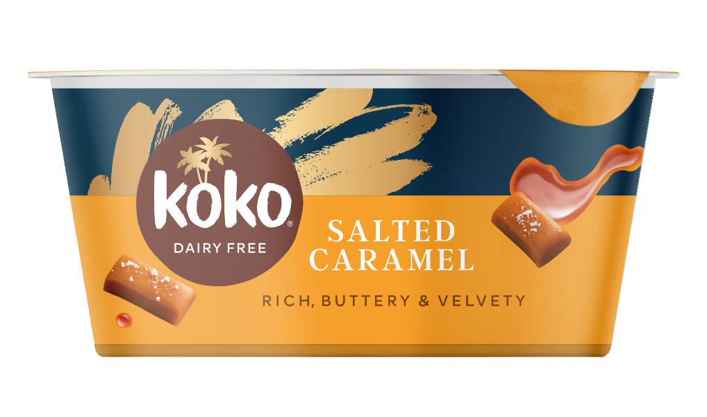 Koko Dairy Free Coconut Yoghurt - Luxury Salted Caramel 150g