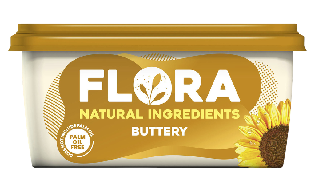 Flora Buttery Spread - Natural Palm Oil Free 450g