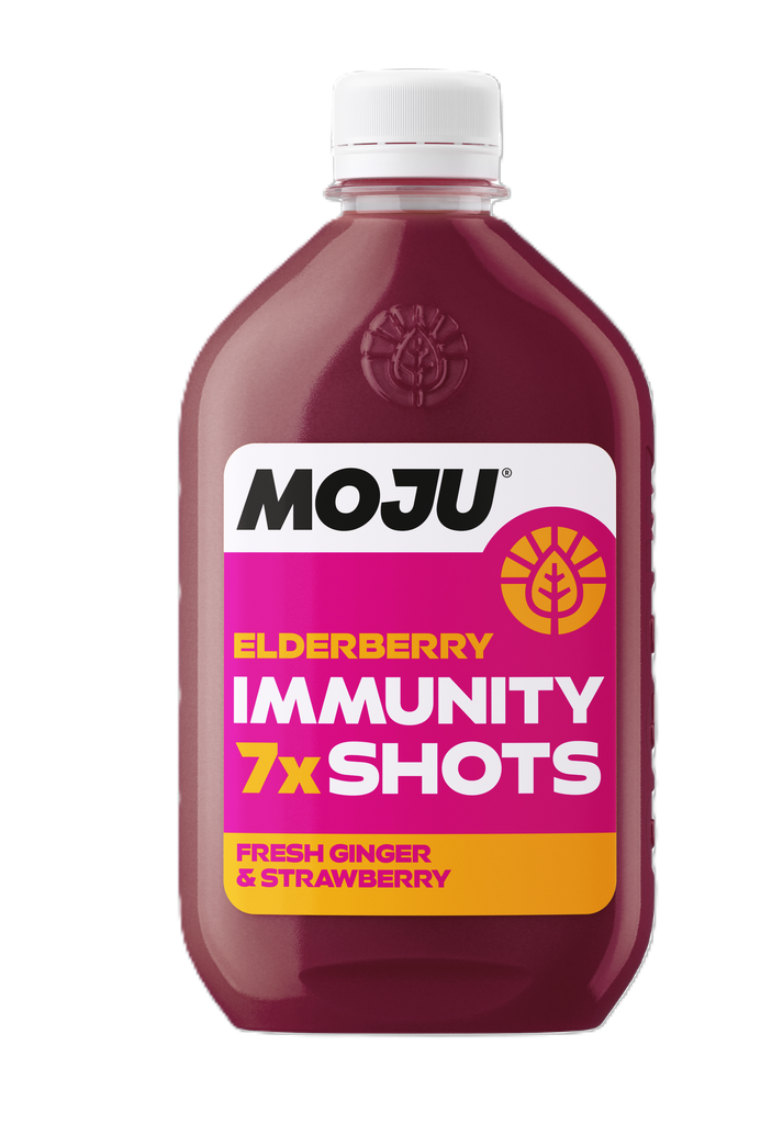 [20% OFF] MOJU Health Shots - LARGE BOTTLE Elderberry Immunity X 8 X 420ml