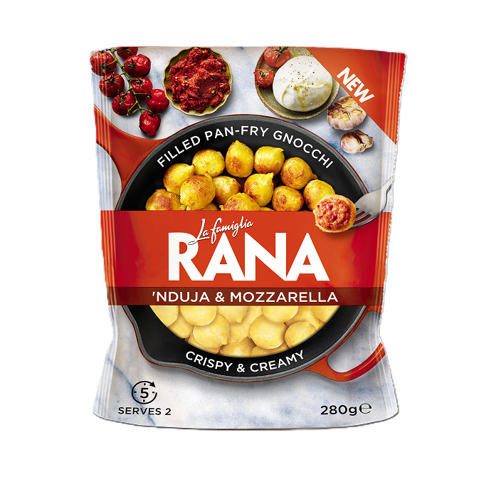 Rana Fresh Filled Pan Fry Gnocchi - Nduja and Mozzarella 280g