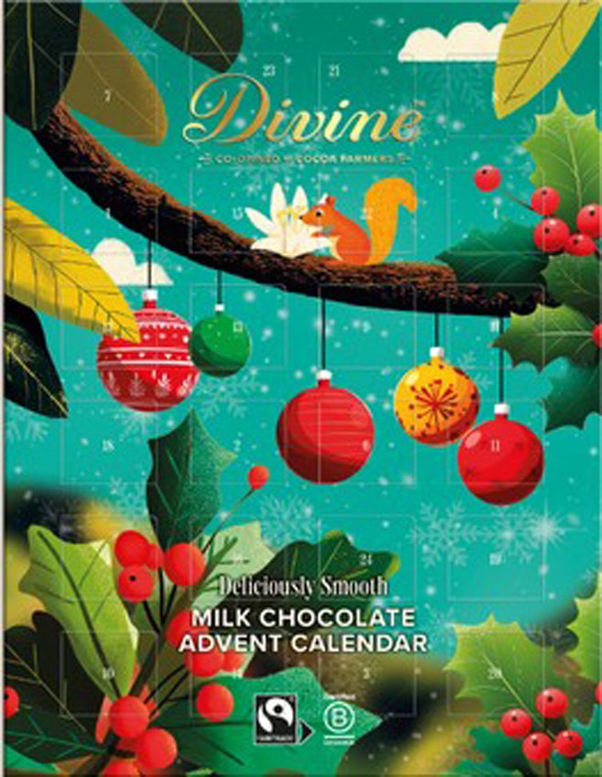 Divine Advent Calendar - MILK Chocolate 85g