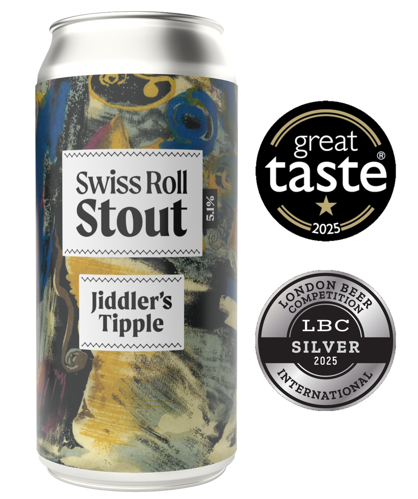 Jiddlers Tipple Beer - Swiss Roll Stout 5.1% X 12 X 440ml