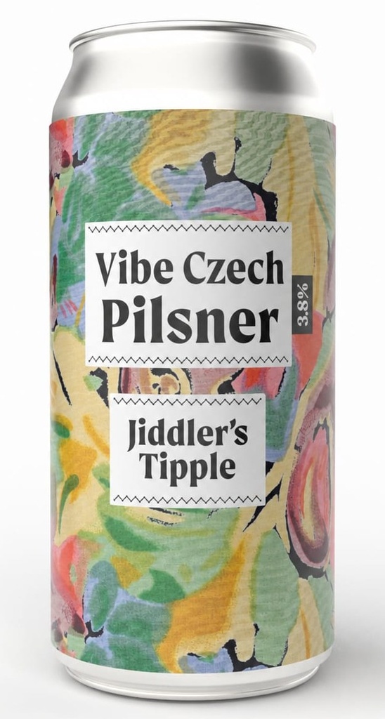 Jiddlers Tipple Beer - Vibe Czech Pilsner 3.8% X 12 X 440ml